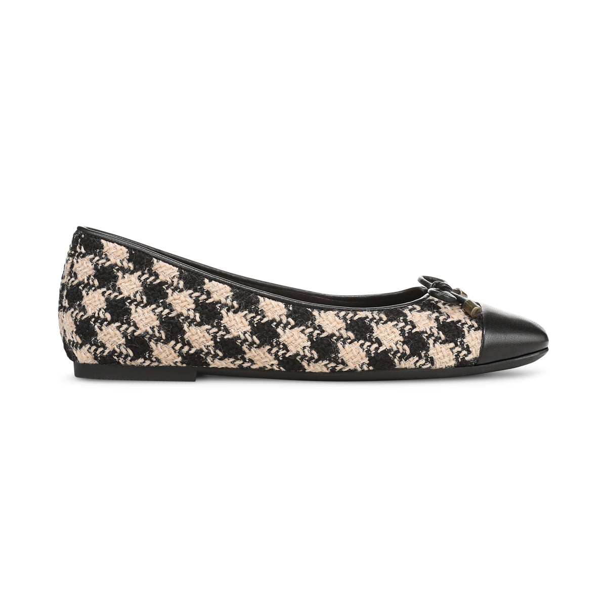 BLACK CREAM HOUNDSTOOTH | Right