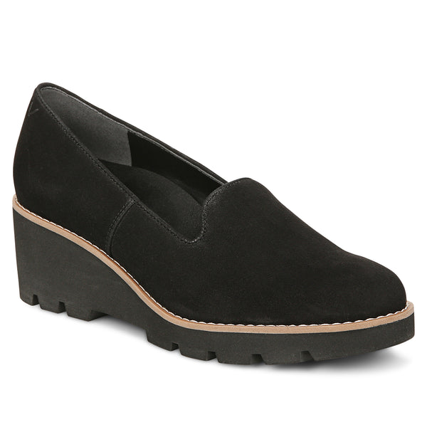 Sharon dolly suede deals wedge loafer