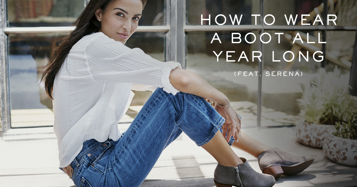 BOOTS FOR ALL SEASONS: HOW TO WEAR BOOTS YEAR ROUND