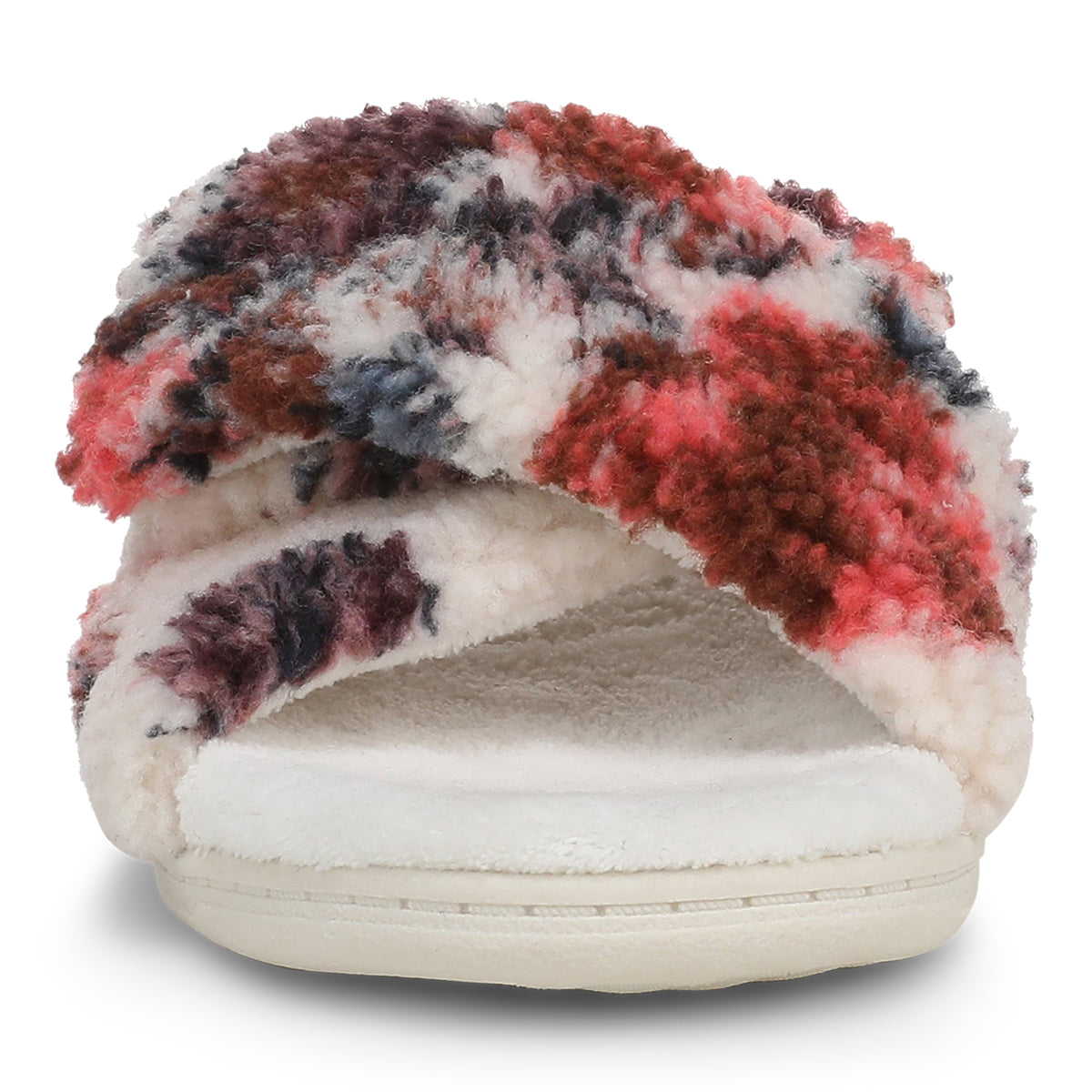 IVORY FLORAL FUR | Front