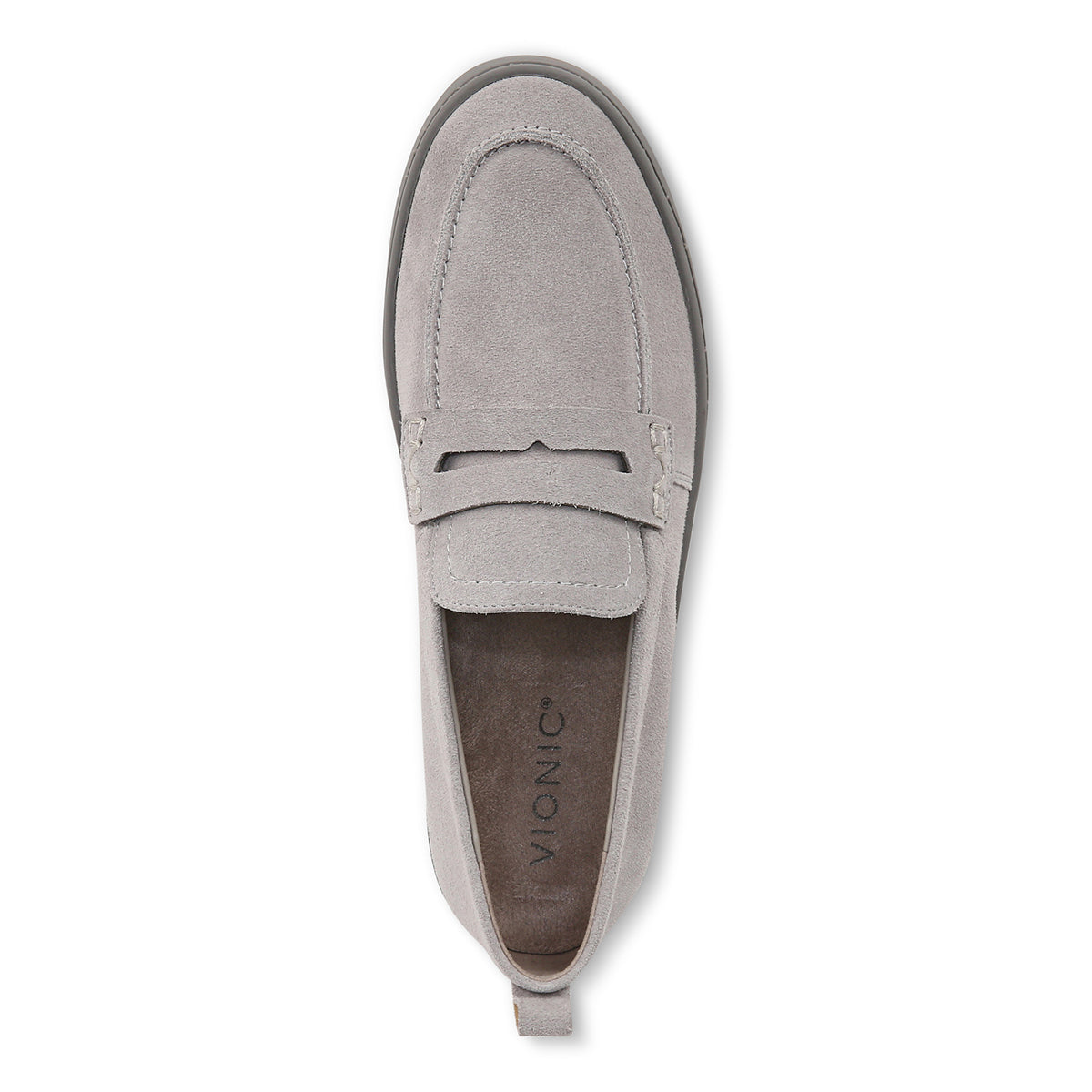 LIGHT GREY SUEDE | Top