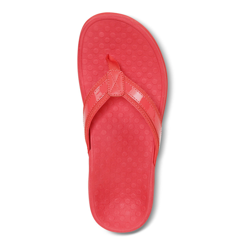 Vionic Rest Hilda Woven Flip Flop Thong Sandals Cherry Red Women's 11 WIDE  Width